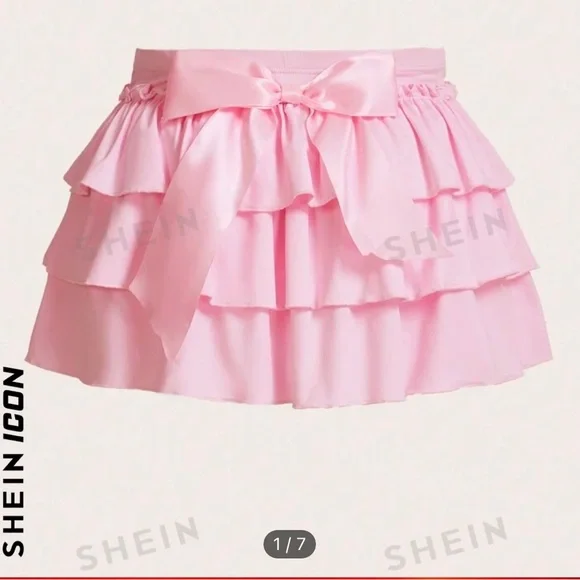 Pink Ruffle Skort - Picture 2 of 2